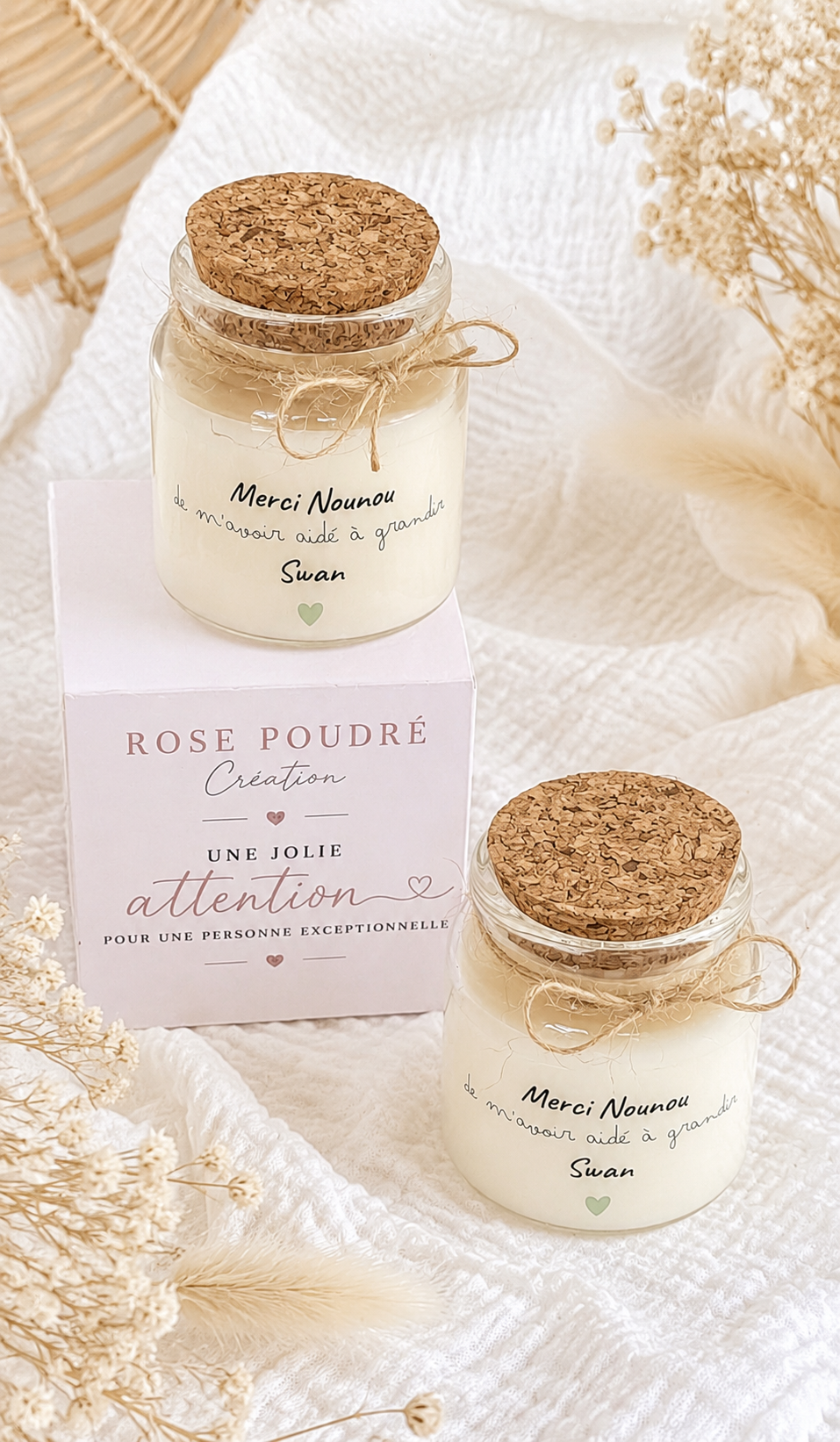 Cadeau Maîtresse Atsem Nounou Personnalisé 50ml