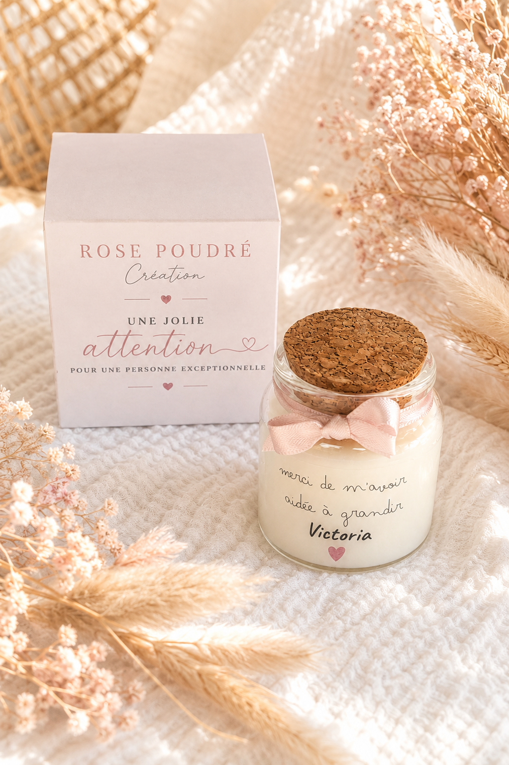 Cadeau Maîtresse Atsem Nounou Personnalisé 50ml
