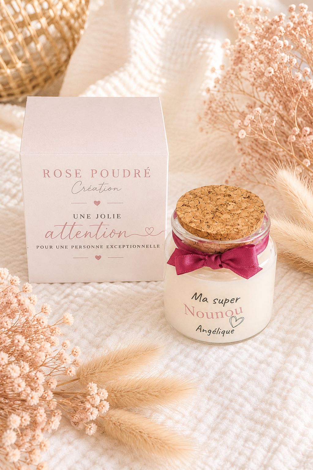 Cadeau Maîtresse Atsem Nounou Personnalisé 50ml