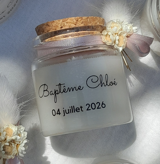 La bougie  Bloom Coton