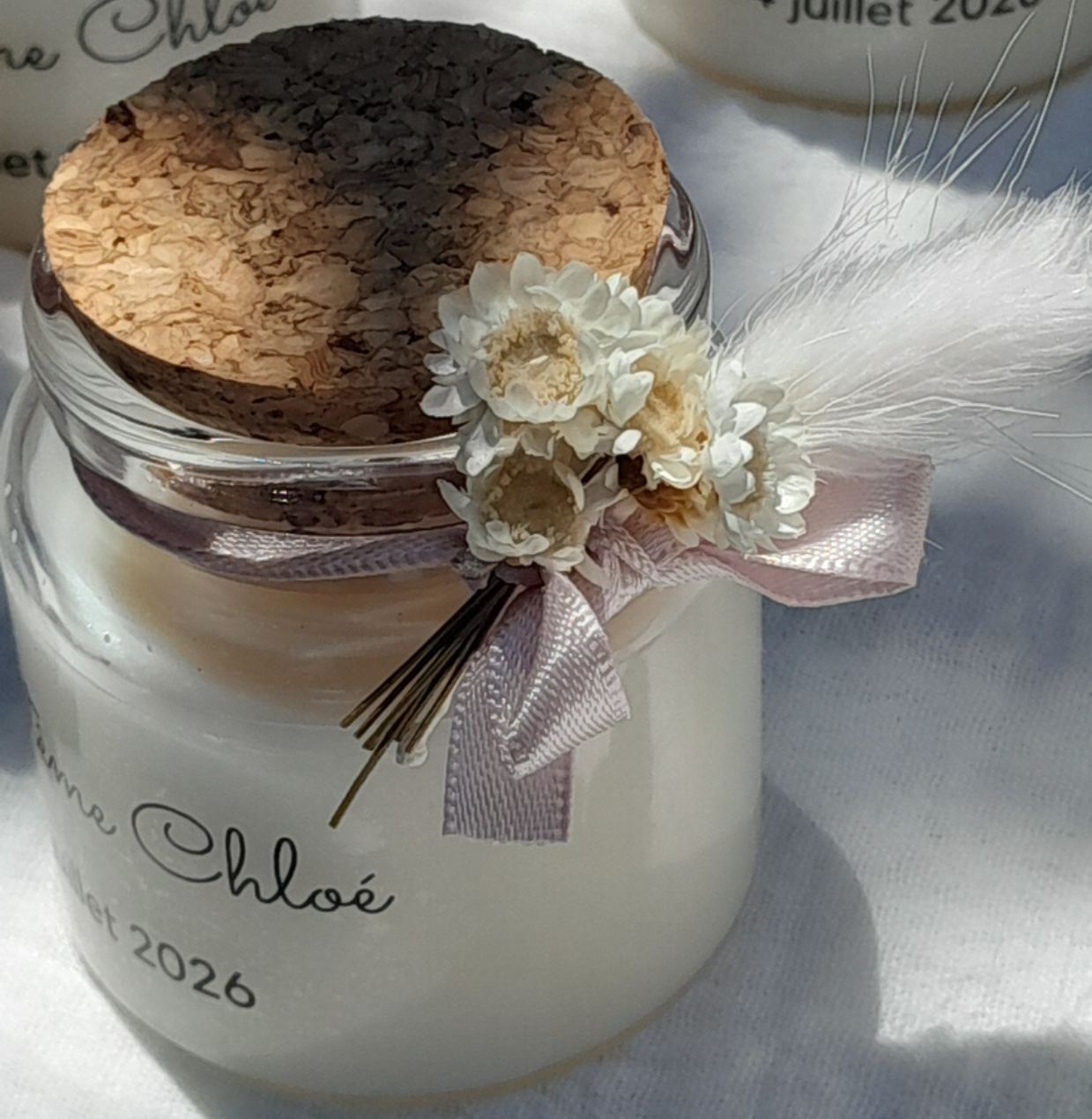 La bougie  Bloom Coton